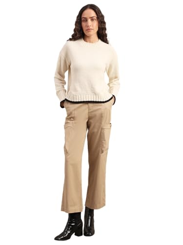 VERO MODA Womens Polyester Round Neck Sweater