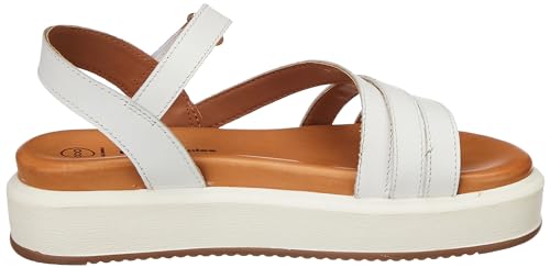 Hush Puppies Women's ELLIE SANDAL (6651142_WHITE_3 UK)