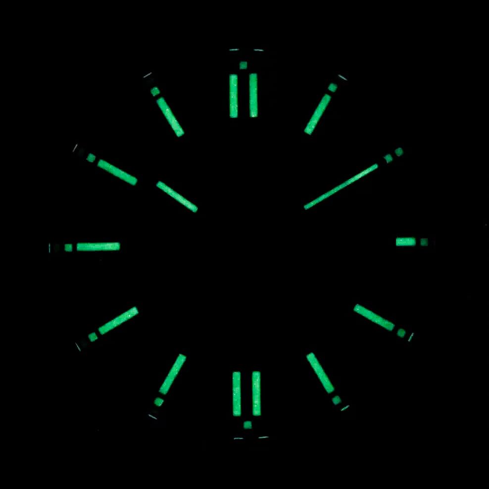 Citizen Automatic Blue Dial Mens Watch NJ0151-88L, Analogue, Stainless Steel, Silver Strap