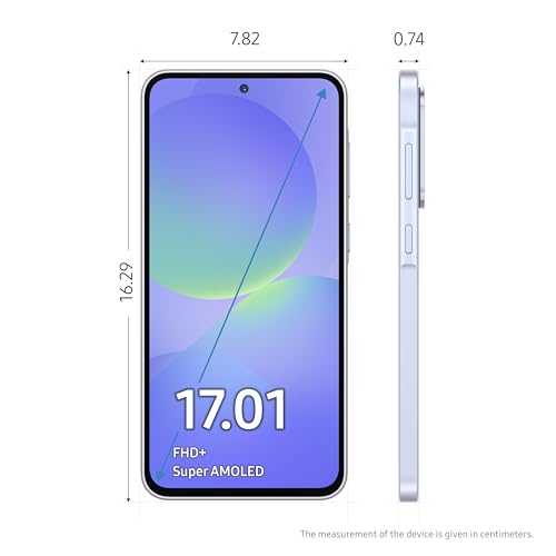 Samsung Galaxy A36 5G (Awesome Lavender, 8GB, 128GB) | Awesome Intelligence: Circle to Search, Intelligent Editing | Awesome 4nm Snapdragon Processor | Flagship Grade Selfie Camera