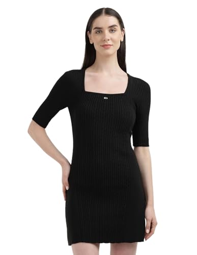 Tommy Hilfiger Womens Black Color Dress XS