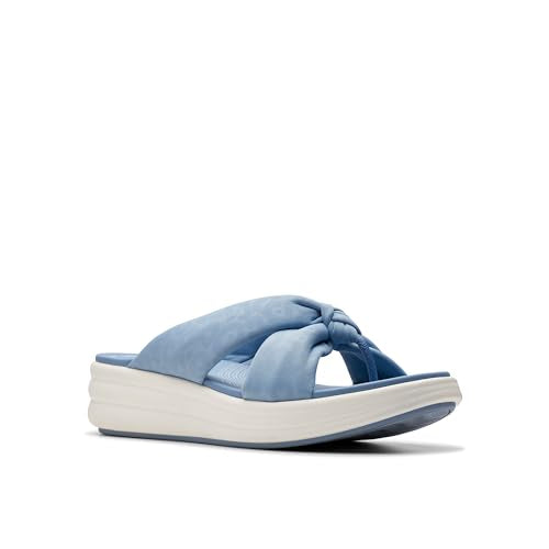 Clarks Women's Drift Ave, Denim Blue Textile, 8.5 UK