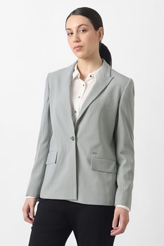 Van Heusen Women's Blazer (VWBZCRGPF01152_Grey