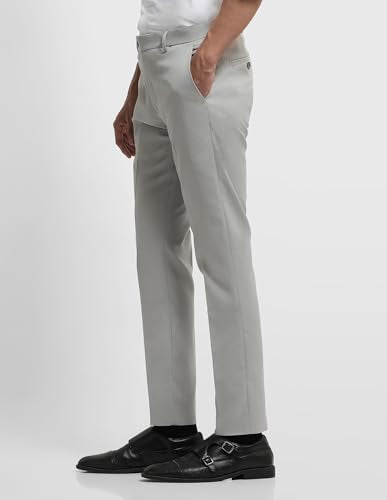 Arrow Men's Dobby Jackson Super Slim Fit Trousers