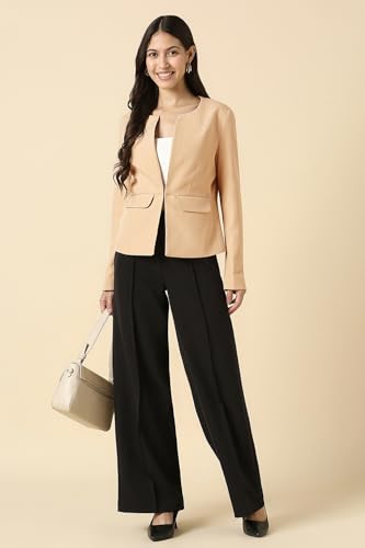 Women Beige Blazer