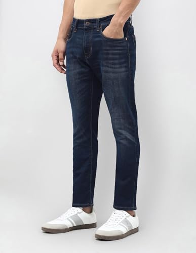 U.S. Polo Assn. Denim Co. Men's Henry Tapered Fit Blue Jeans (UDJEN1933_Blue_40)