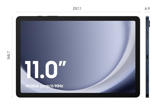 Samsung Galaxy Tab A9+ 11 Inch WiFi 128GB Navy Blue RAM 8GB 1920 x 1200 4 Speakers + Camera 8MP + 5MP Android 13 DAS Trunk 0.42 W/kg/SM-X210NDBEEUB