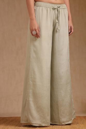 Soch Women's Poly Chinon Salwar Suit (OWS5CD21868_Sap Green