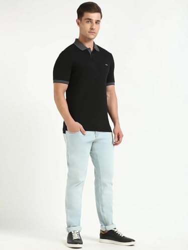 Calvin Klein Jeans Solid Slim-Fit Cotton T-Shirt