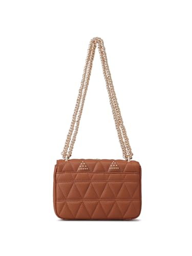 Da Milano Genuine Leather Brown Shoulder Bag (00378OL) (Small)