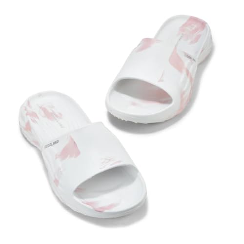Woodland WOMEN WHITE/ORANGE SLIPPERS