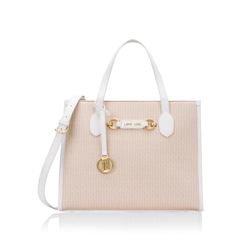 Lavie Luxe Tiffany Medium Box Tote Bag for Women | Tote Bag for Work | Ladies purse | Stylish Shoulder Bag | Gift for Women