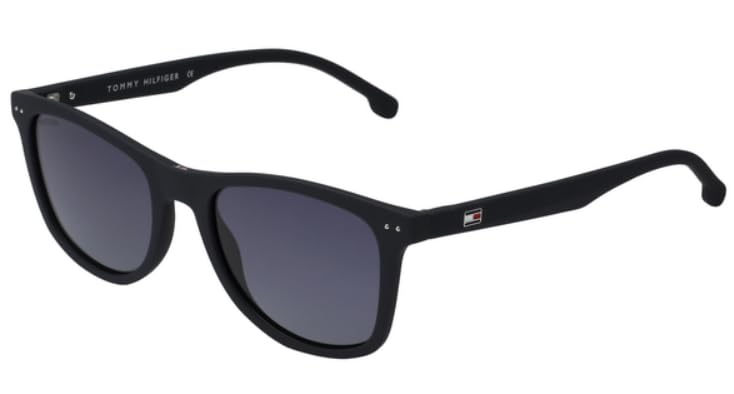 Tommy Hilfiger men's Matte Blue Polarized Sunglasses TH1558 C3