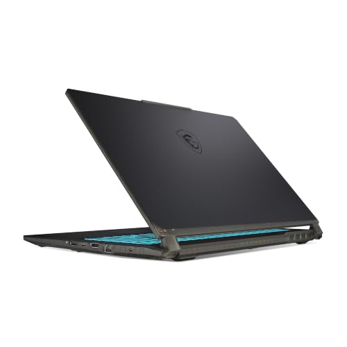 MSI Cyborg 15, Intel 2nd Series. Core 7 240H, 40CM FHD 144Hz Gaming Laptop (16GB/512GB NVMe SSD/Windows 11 Home/NVIDIA GeForce RTX 3050, GDDR6 6GB/Translucent Black/1.98Kg) A2RUDX-110IN
