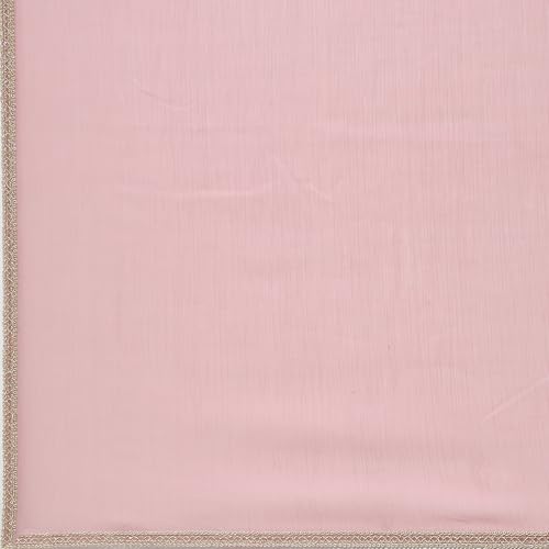 BIBA Women Pink Polyester Straight Suit Set_36