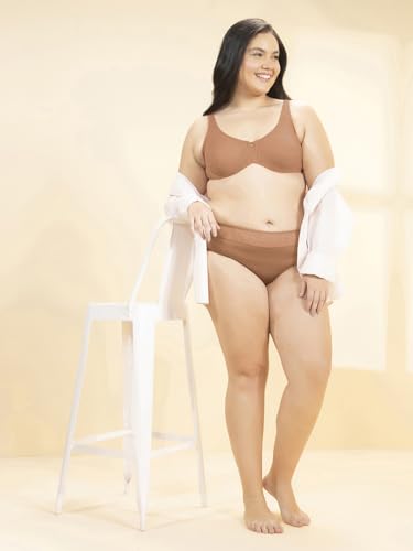 Amante Non Padded Wired Super Support Bras E0014C193534DD Brown