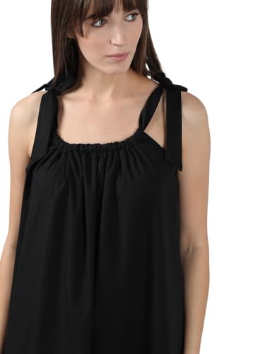 VERO MODA Women's A-Line Black Dress