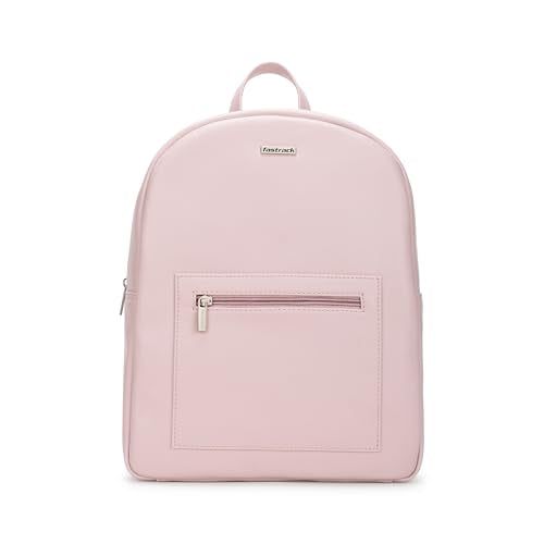 Fastrack Zipmode Backpack | Faux-Leather Women's Backpack | Tablet Compatible Up To 11" | Stylish Daypack With Quick-Access Pocket