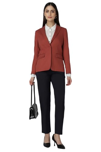 Van Heusen Women's Blazer (VWBZFRGFQ75964_Red