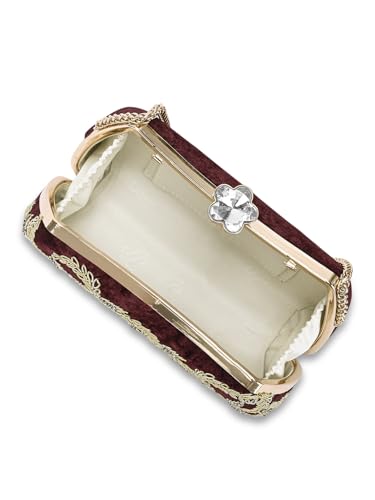 Lavie Signature Women's Trenton Handle Framed Clutch | Ladies Purse | Gift For Women