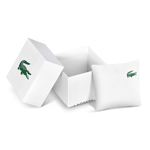 Lacoste Parisienne Qtz Basic Green Round Dial Women's Watch|Stainless Steel Material|Silver Color Band - 2001421