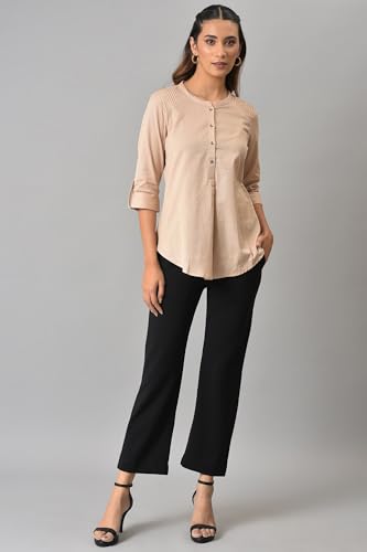 W for Woman Women's Regular Trouser (22FEW61492-210681W_Black