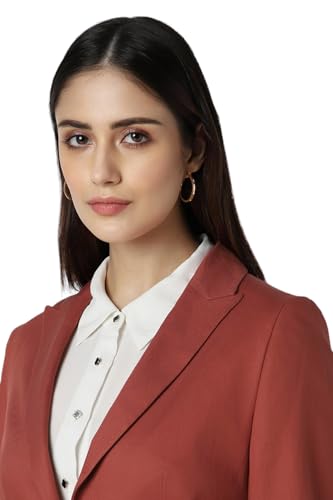 Van Heusen Women's Blazer (VWBZFRGFQ75964_Red
