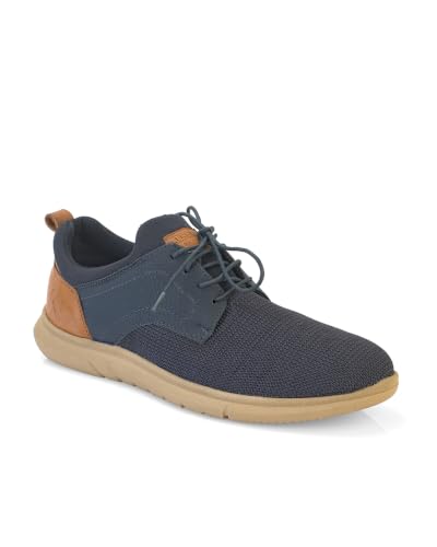 Men's Blue Perforated EVA Sole Slip On Casual Sneakers Shoes