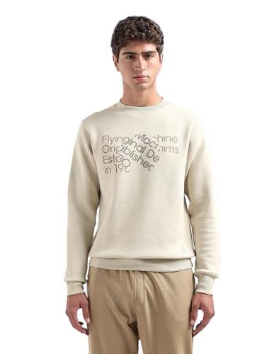Typographic Printed Regular Fit Sweatshirt