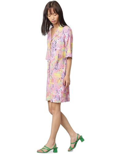 ONLY Pink Printed Playsuit