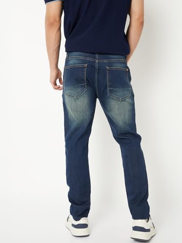 Max Women Washed Skinny Fit Jeans (Blue_32)