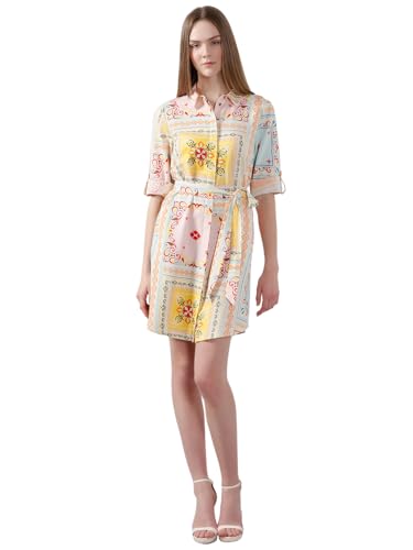 VERO MODA Women's Multicolor A-Line Dress