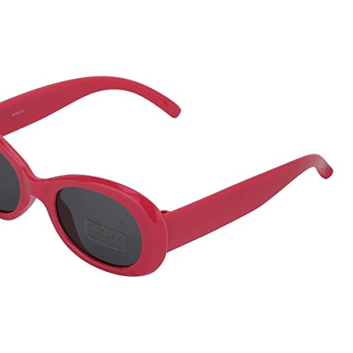 Carlton London Girls Oval Sunglasses with UV Protected Lens