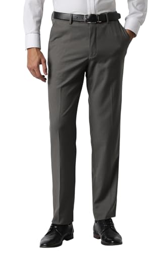 Van Heusen Men's Regular Work Utility Pants (VHTFWCFBP15212_Grey