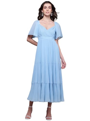 Label RITU KUMAR Blue Iseule Long Dress