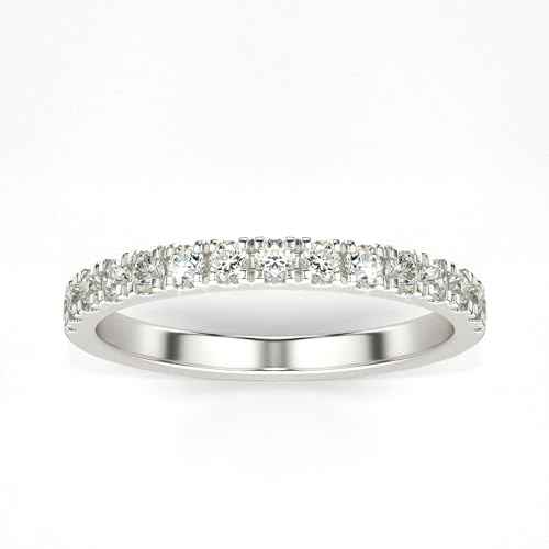 VALANOVA Sterling Silver & Certified Lab Grown Diamond 0.45cts | Ring For Women/Girls | Stylish & Elegant | VGR0336 | Ring Size: 10