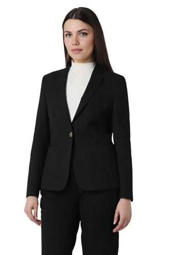 Van Heusen Women's Blazer (VWBZCRGFS31274_Black