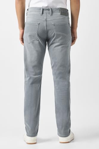Van Heusen Men's Regular Jeans (VXDNCRKFE66312_Grey