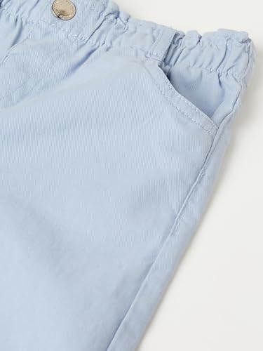 Max Girls Solid Mom Fit Jeans (Blue_4-6 Y)