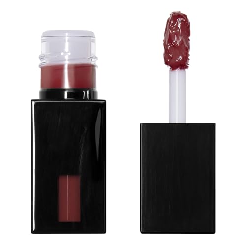 e.l.f. Cosmetics Glossy Lip Stain - Lightweight, Long-Wear for Sheer Pop of Colour & Subtle Gloss Effect - Basic Beige