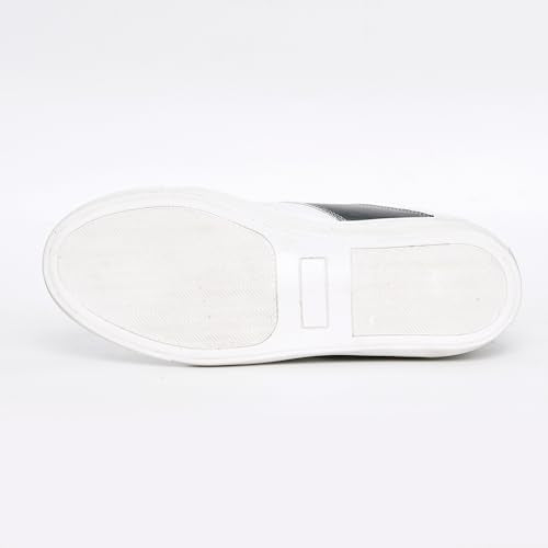 White Sneakers with a Hidden Heel (7.5)