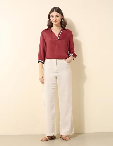 U.S. POLO ASSN. Women's Regular Fit Shirt (UWSS25SHT205