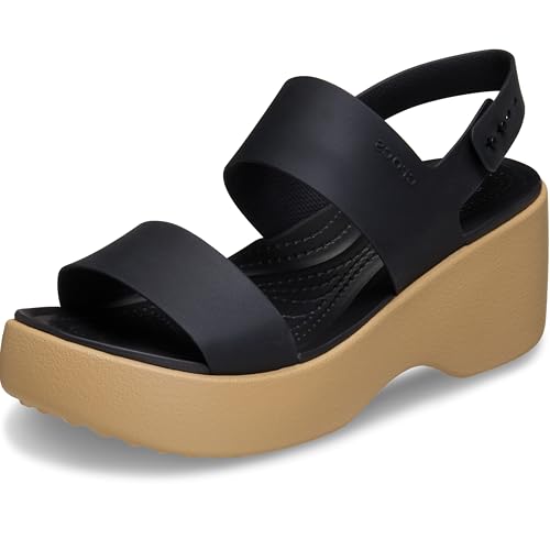 Crocs Brooklyn Sky Women Sandal (Color-Black | Size-7)