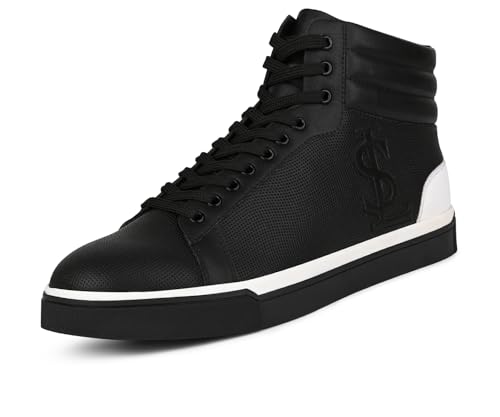 LOUIS STITCH Black Sneaker for Men | Comfortable Sneaker | LSP-SNK-AVI014-JB | (UK-7)
