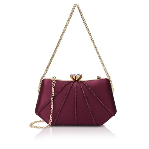 Lavie Signature Women's Akron Handle Framed Clutch | Ladies Purse | Gift For Women