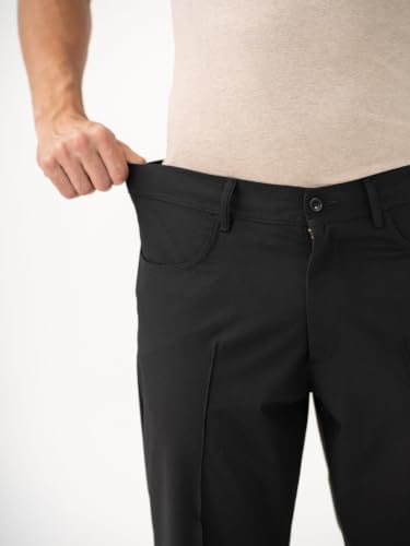 The Pant Project Relaxed Fit Korean Pintuck Pants for Men | Stylish Relax Fit Men's Wear Trousers for Office or Party | Mens Fashion Dress Trouser Pant