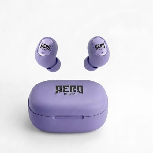 Aero Buds SE Premium Bluetooth 6.0 True Wireless (TWS) deep bass Technology (Purple)