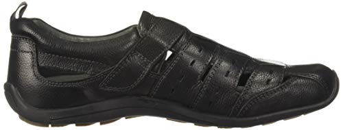 Hush Puppies mens ROBERT FISHERMAN Black Sneaker - 8 UK(8546792)