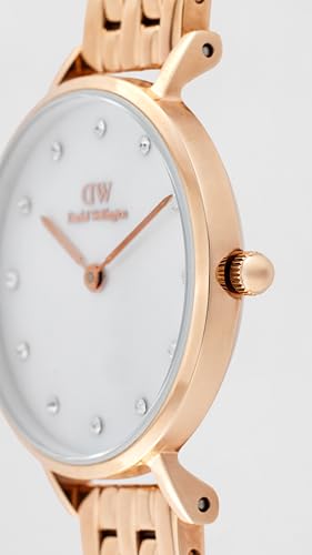 Daniel Wellington Women Mother of Pearl White Round Dial Analogue Watch - DW00100613K