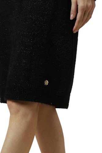 Allen Solly Women Black Solid Party Dress